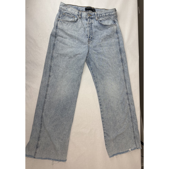 Veronica Beard Taylor High Rise Jeans Wide Leg High Rise 3J21057571040PS Sz 31 - Picture 1 of 12